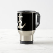 W Anchor Wanchor Insult Funny Gift Reisbeker (Voorkant rechts)