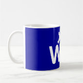 W Anchor Wanchor Joke Funny Gift Koffiemok (Links)