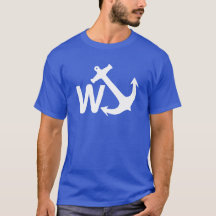 W Anchor Wanchor Joke Funny Gift