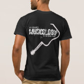 W. Axxemanne's Musicologie T-shirt (Achterkant)