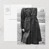 W.B. Yeats, 1923 Briefkaart (Voorkant / Achterkant)