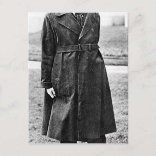 W.B. Yeats, 1923 Briefkaart (Voorkant)