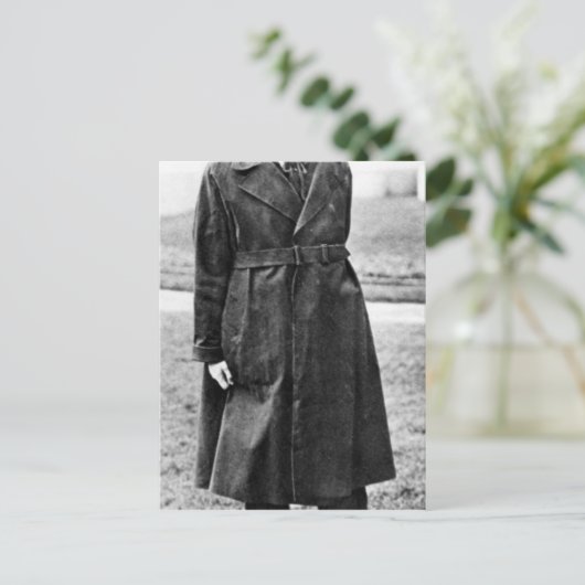 W.B. Yeats, 1923 Briefkaart (Staand voorkant)