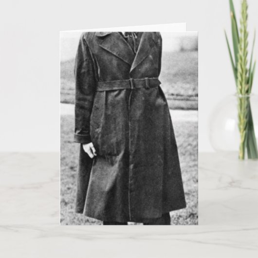 W.B. Yeats, 1923 Kaart (Voorkant)