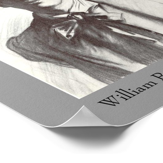 W. B. Yeats Poster (Hoek)