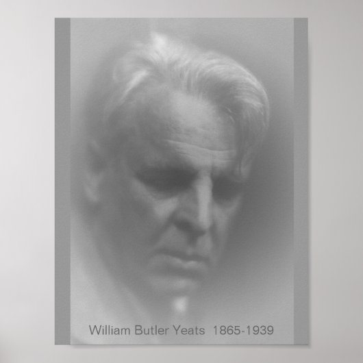 W. B. Yeats Poster (Voorkant)