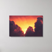 w bij weer canvas afdruk (Voorkant)