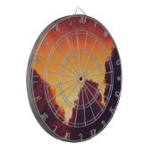 w bij weer dartbord (Voorkant Links)