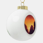 w bij weer keramische bal ornament (Links)