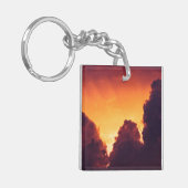 w bij weer sleutelhanger (Voorkant Links)