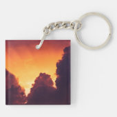 w bij weer sleutelhanger (Achterkant)