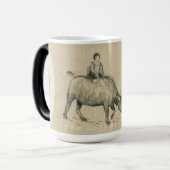 W Buffalo Kind - Chinees Ox Jaar 2021 Personalitei Magische Mok (Voorkant links)