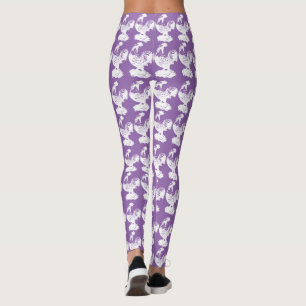 W Chinees Lucky Rooster Jaar Zodiac Verjaardag MS Leggings