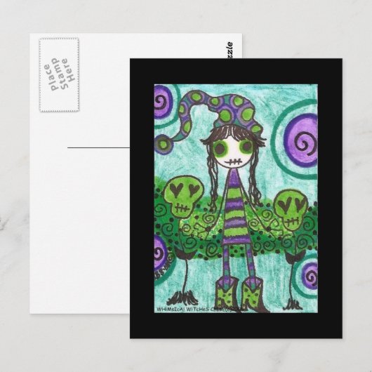 W ChLoE - Gepersonaliseerd Briefkaart (Voorkant / Achterkant)