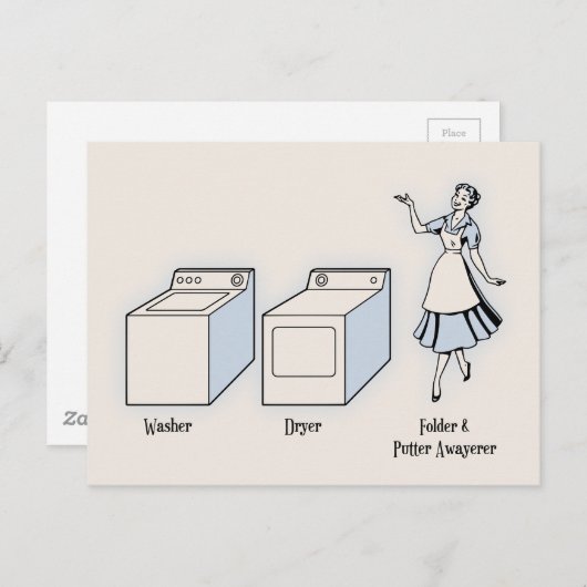 W-D-F&PA BRIEFKAART (Voorkant / Achterkant)