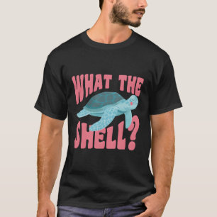 W de schelpschildpad t-shirt