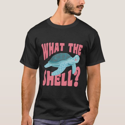 W de schelpschildpad t-shirt (Voorkant)