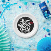 W Dog Papercut Chinees nieuwjaar 2018 P Bord (Feest)