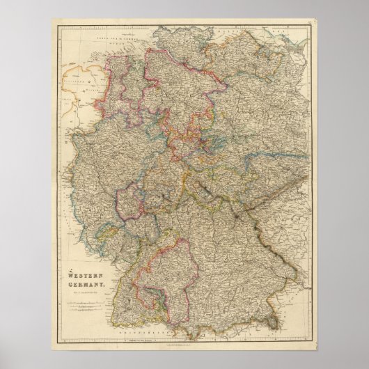W Duitsland Poster (Voorkant)