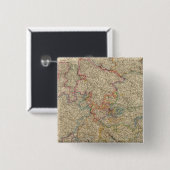 W Duitsland Vierkante Button 5,1 Cm (Voorkant /achterkant)