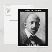 W.E.B. DUBOIS BRIEFKAART (Voorkant / Achterkant)