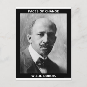 W.E.B. DUBOIS BRIEFKAART