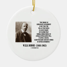 W.E.B. Dubois-theorie van de democratische regerin Keramisch Ornament