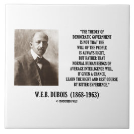 W.E.B. Dubois-theorie van de democratische regerin Tegeltje