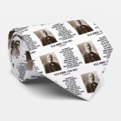 W.E.B. Dubois Theory van de Democratische Regering Stropdas (Opgerold)