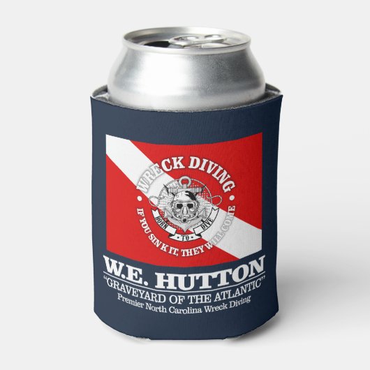 W.E. Hutton (beste wrakken) Blikjeskoeler (Blikje Voorkant)