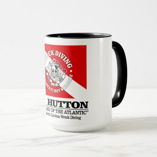 W.E. Hutton (beste wrakken) Mok (Voorkant rechts)