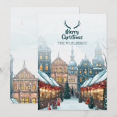 W FEESTDAGENKAART (Voorkant / Achterkant)