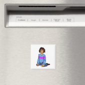 W Frisk Sticker  Magneet (Insitu (Vaatwasser))
