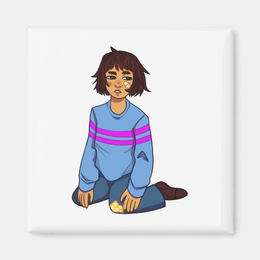 W Frisk Sticker  Magneet (Voorkant)