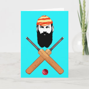W G Grace Cricket Feestdagen Kaart