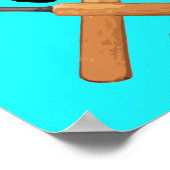 W G Grace  cricketer Poster (Hoek)