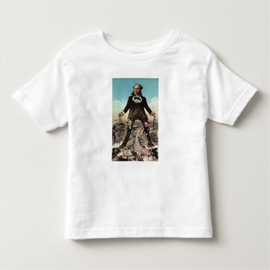 W.H. Vanderbilt als 'Colossus of Roads' Kinder Shirts (Voorkant)