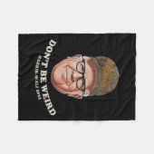 W-Harris Camo Pet Niet raar Midwest Harris-w Fleece Deken (Voorkant (Horizontaal))