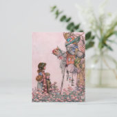 W Heath Robinson Illustration Bill the Minder Briefkaart (Staand voorkant)