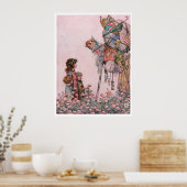 W Heath Robinson Illustration Bill the Minder Poster (Keuken)