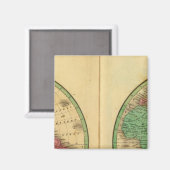 W Hemisphere E Hemisphere Magneet (Voorkant / Achterkant)