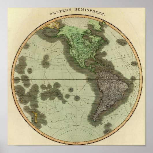 W Hemisphere Poster (Voorkant)