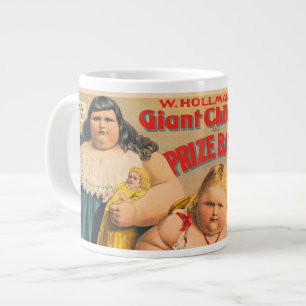 W. Hollmann's Giant Children en Prize Baby. Grote Koffiekop
