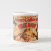 W. Hollmann's Giant Children en Prize Baby. Grote Koffiekop (Voorkant)