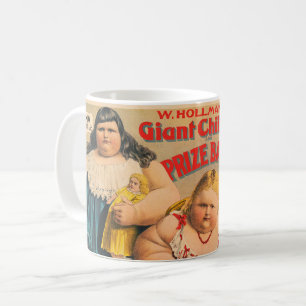 W. Hollmann's Giant Children en Prize Baby. Koffiemok