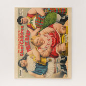 W. Hollmann's Giant Children en Prize Baby. Legpuzzel (Verticaal)