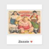 W. Hollmann's Giant Children en Prize Baby. Sticker (Vel)