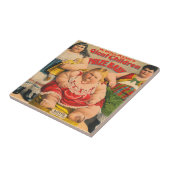 W. Hollmann's Giant Children en Prize Baby. Tegeltje (Zijkant)