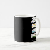 W Hook Up Funny Campervan Vanlife Rv Trailer  Koffiemok (Voorkant rechts)