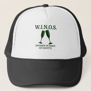 W.I.N.O.S. (vrouwen die gezond moeten zijn) Trucker Pet